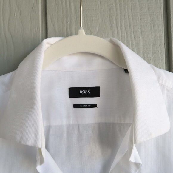 Hugo BOSS Sharp Fit Button Down Shirt - Picture 6 of 12